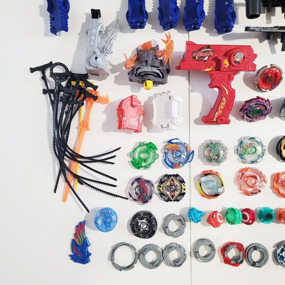 Beyblades Line Ratchet Forgr Disc Performance Tip Launcher Replacement Parts Lot - Picture 4 of 5